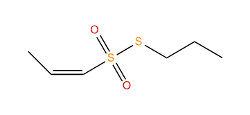 (Z)-Propyl 1-propenethiosulfonate